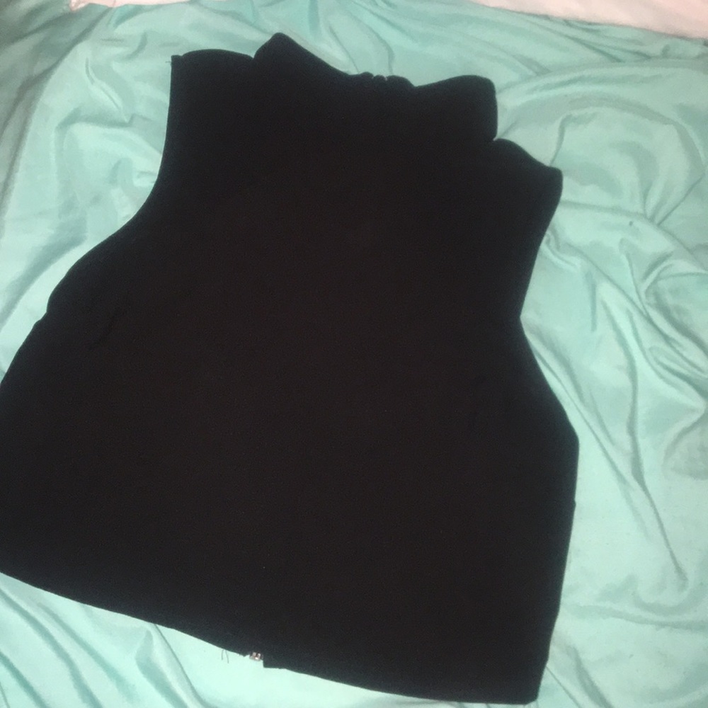 Black Crop Top